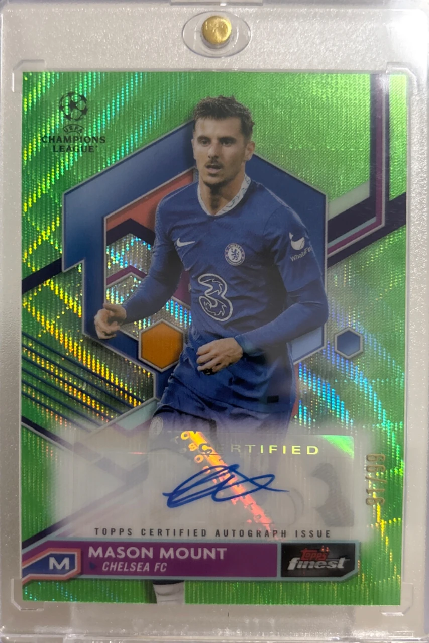 2022-23 Topps Finest Mason Mount Autograph