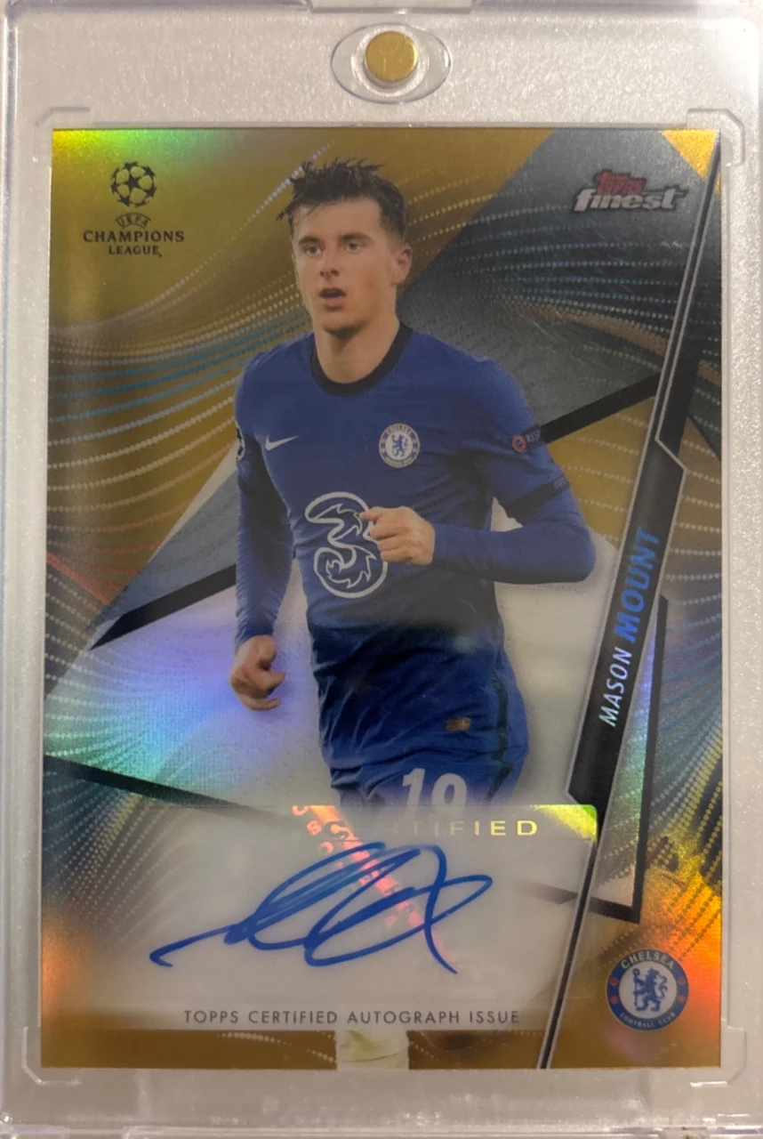 2020/21 Topps Finest Mason Mount Autograph