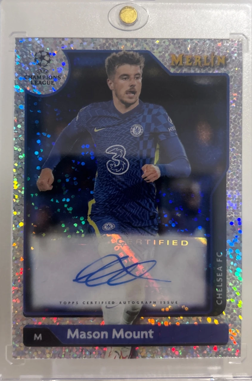 2021/22 Topps Merlin Chrome Mason Mount Autograph