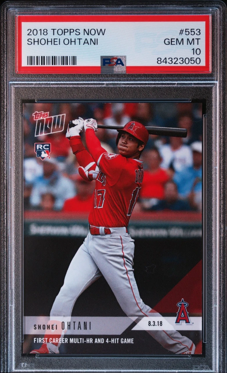 2018 Topps Now Shohei Ohtani #553