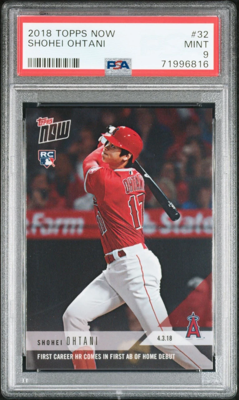 2018 Topps Now Shohei Ohtani #32