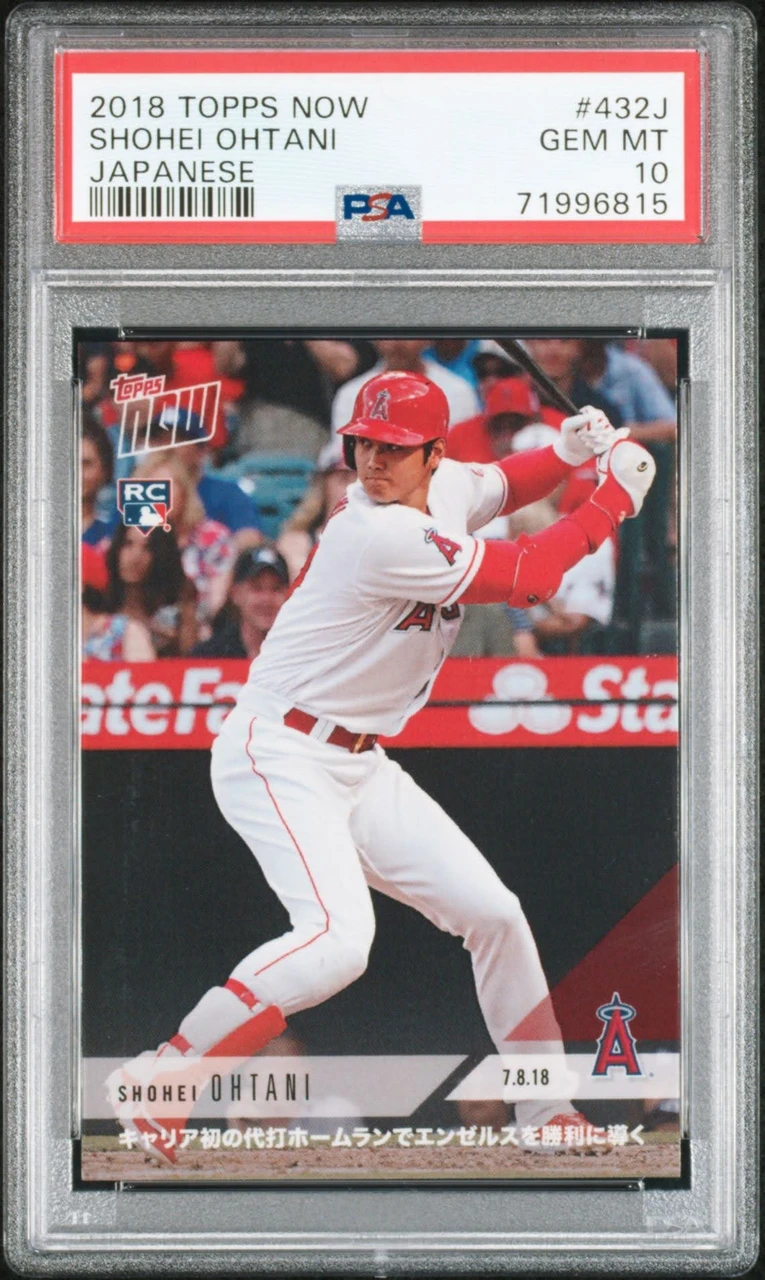 2018 Topps Now Shohei Ohtani #432J