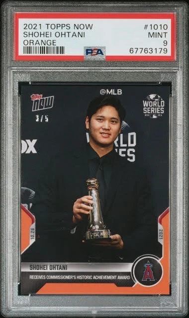 2021 Topps Now Shohei Ohtani #1010
