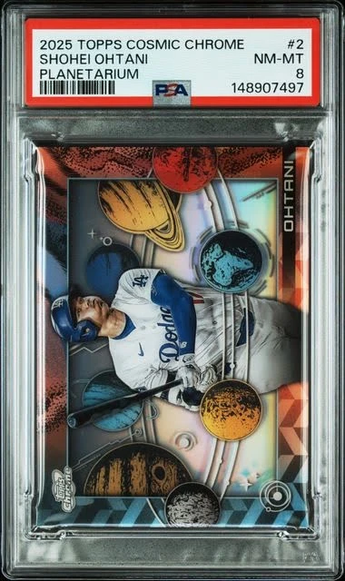 2025 Topps Cosmic Chrome Planetarium Shohei Ohtani