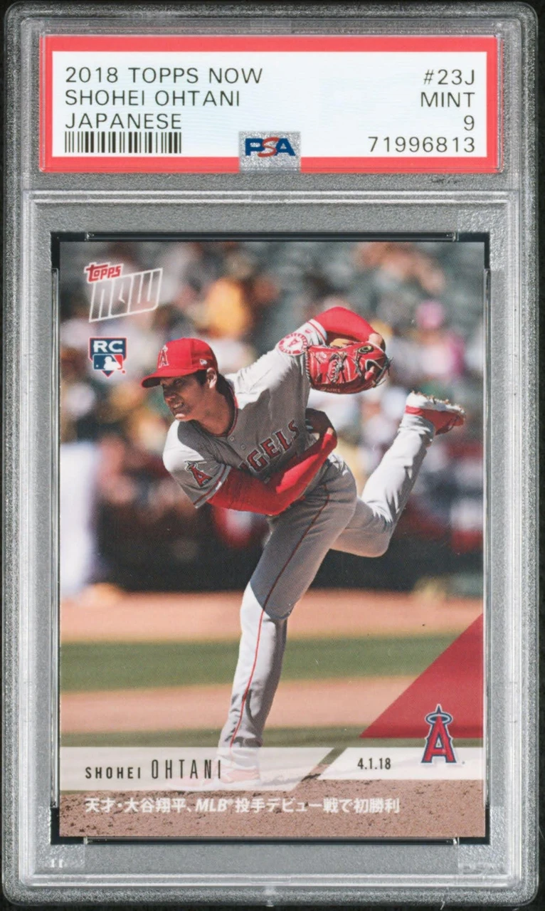 2018 Topps Now Shohei Ohtani #23J