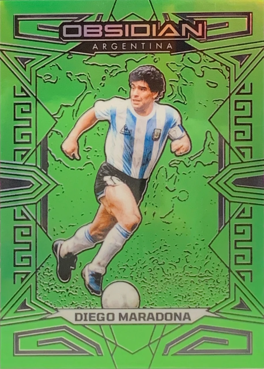 2023-24 Panini obsidian soccer Diego Maradona /3