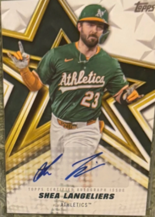 2026 Topps Shea Langeliers Autograph