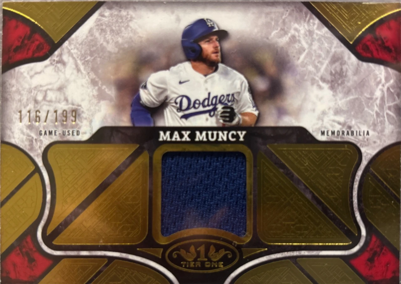 topps tier1 2025 MAX MUNCY