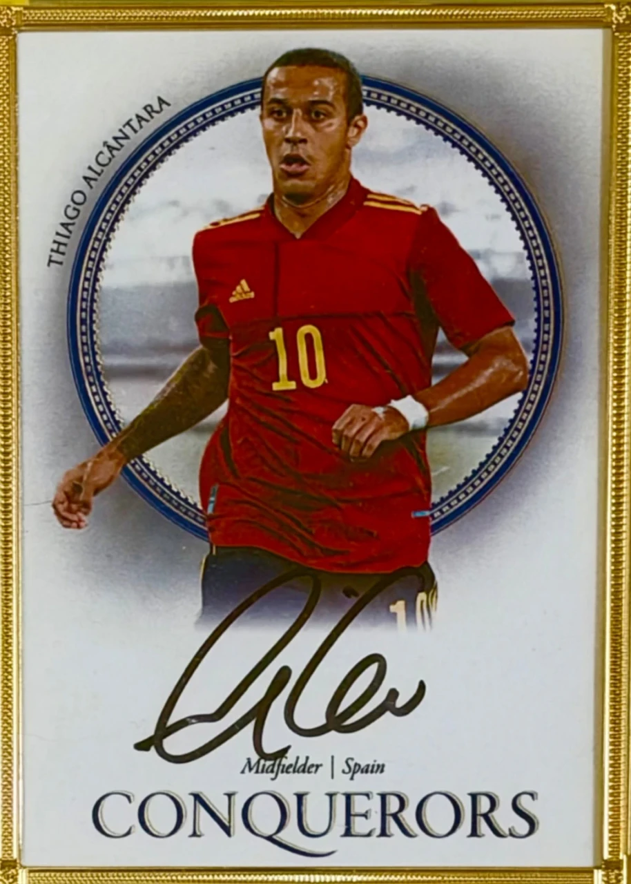 Thiago Alcântara Futera Conquerors Autograph