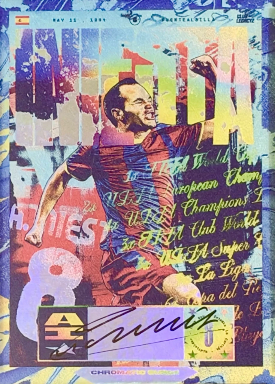Andrés Iniesta Club Legacyz Chromatic Surge