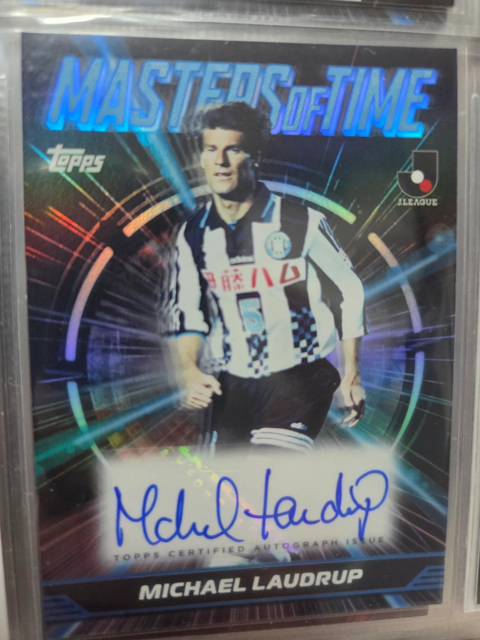 2024 Topps J.League Masters of Time Michael Laudrup Autograph
