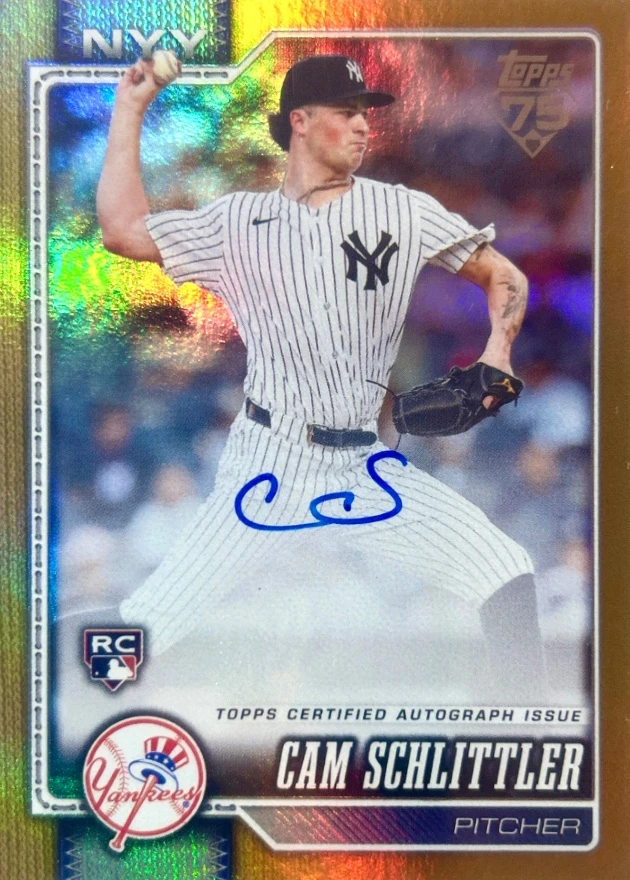 Cam Schlittler RC【50シリauto】series1 2026