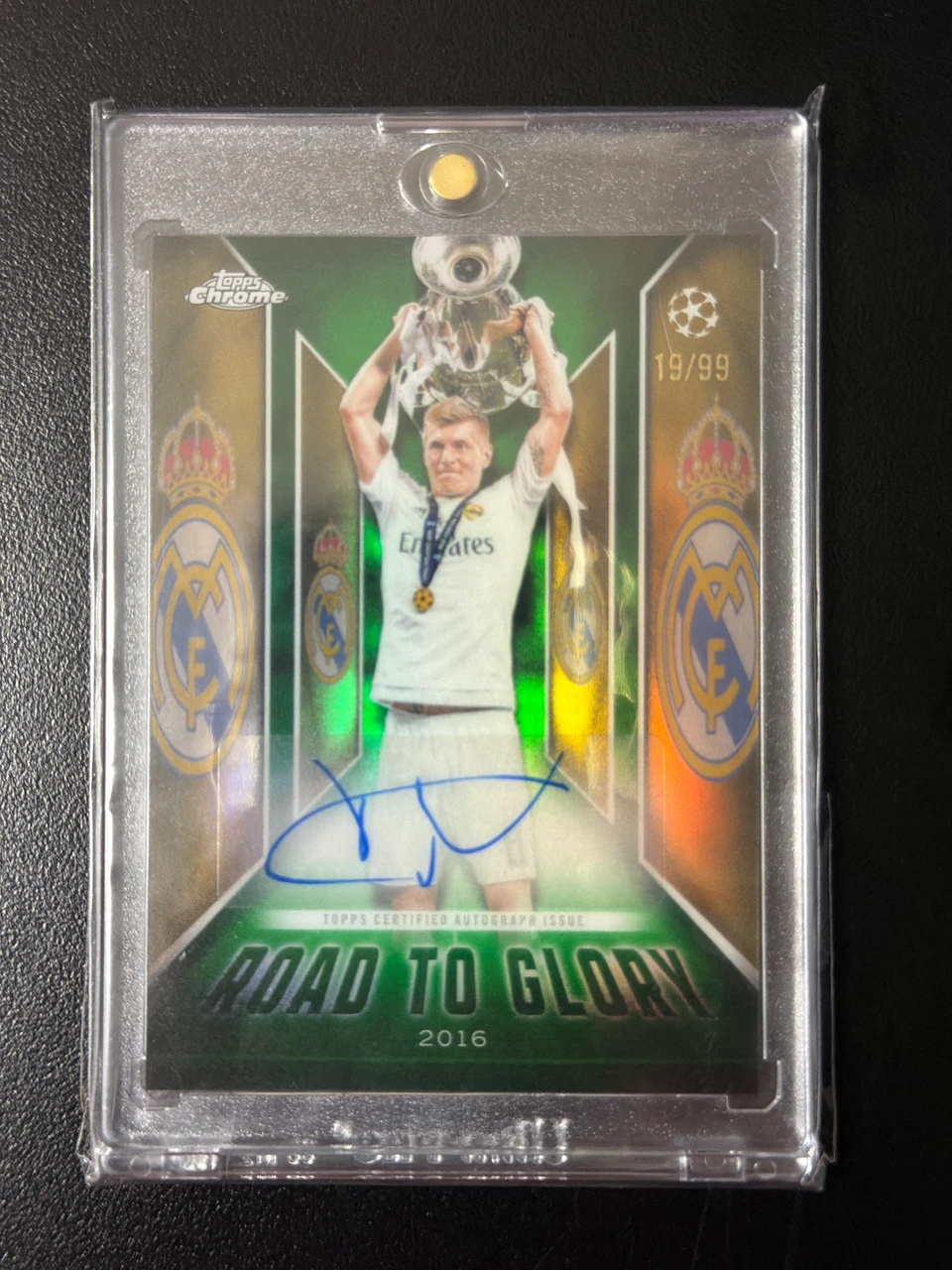 topps road to glory 19/99 Toni Kroos