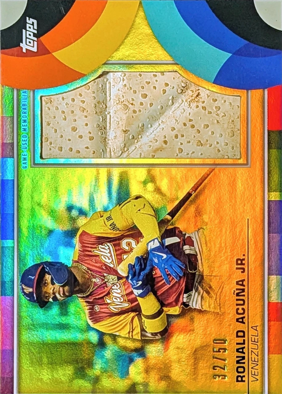 2023 Topps World Baseball Classic ロナルド・アクーニャ Jr. Base Relic