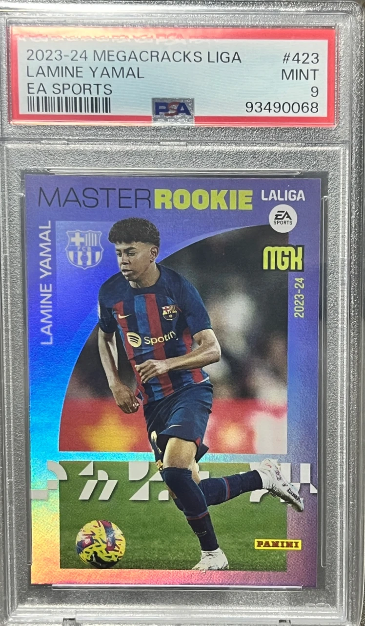 2023-24 Panini Megacracks Lamine Yamal #423