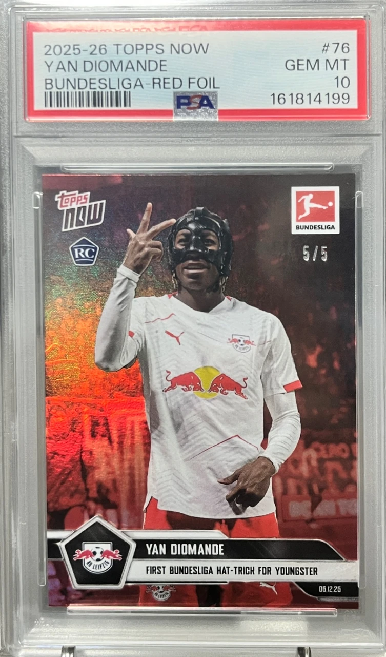 2025-26 Topps Now #76 Red Yan Diomande