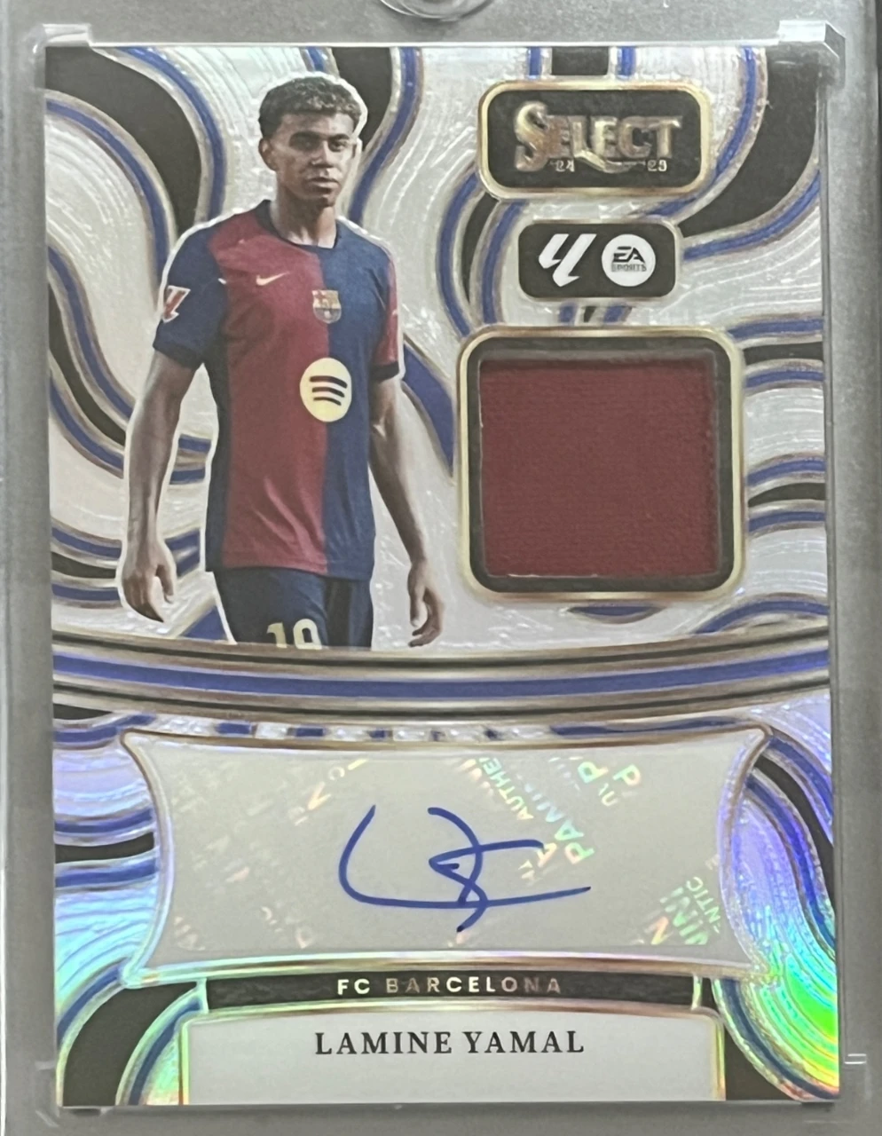 Panini Select La Liga 2024-25「Autographed Memorabilia」Lamine Yamal #AM-LY