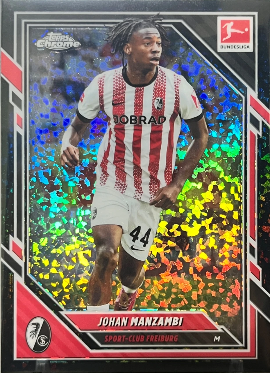 2025-26 Topps Chrome Bundesliga #31 Black Johan Manzambi