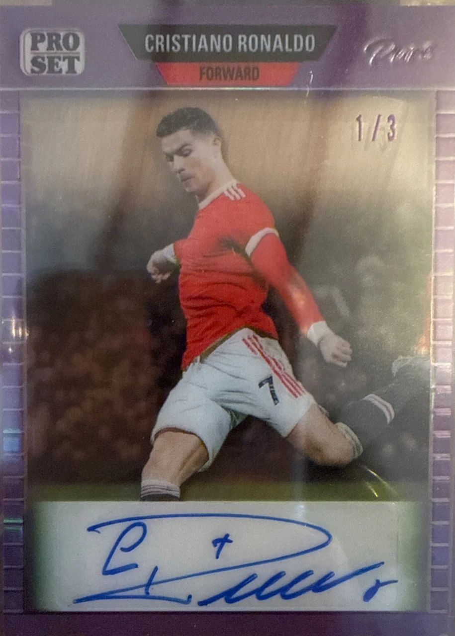 2021 Pro Set Cristiano Ronaldo