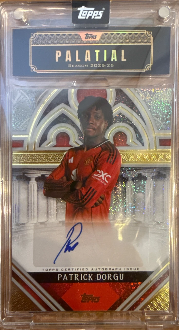 2025/26 Topps Palatial Patrick Dorgu Autograph