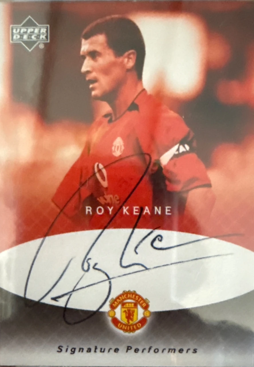 Roy Keane 2002 Upper Deck Signature Performers