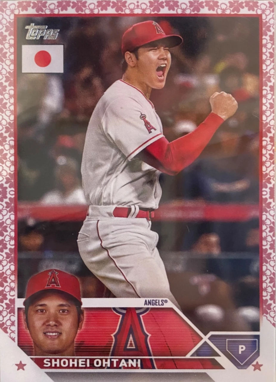 Topps 2023 japan edition Shohei Ohtani Cherry Blossom /99