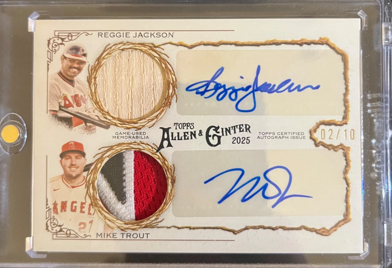 Mike Trout & Reggie Jackson