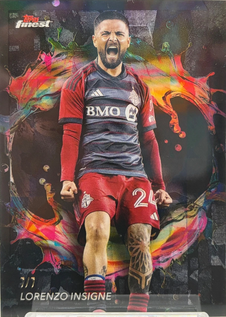 2023 Topps Finest Lorenzo Insigne 7/7