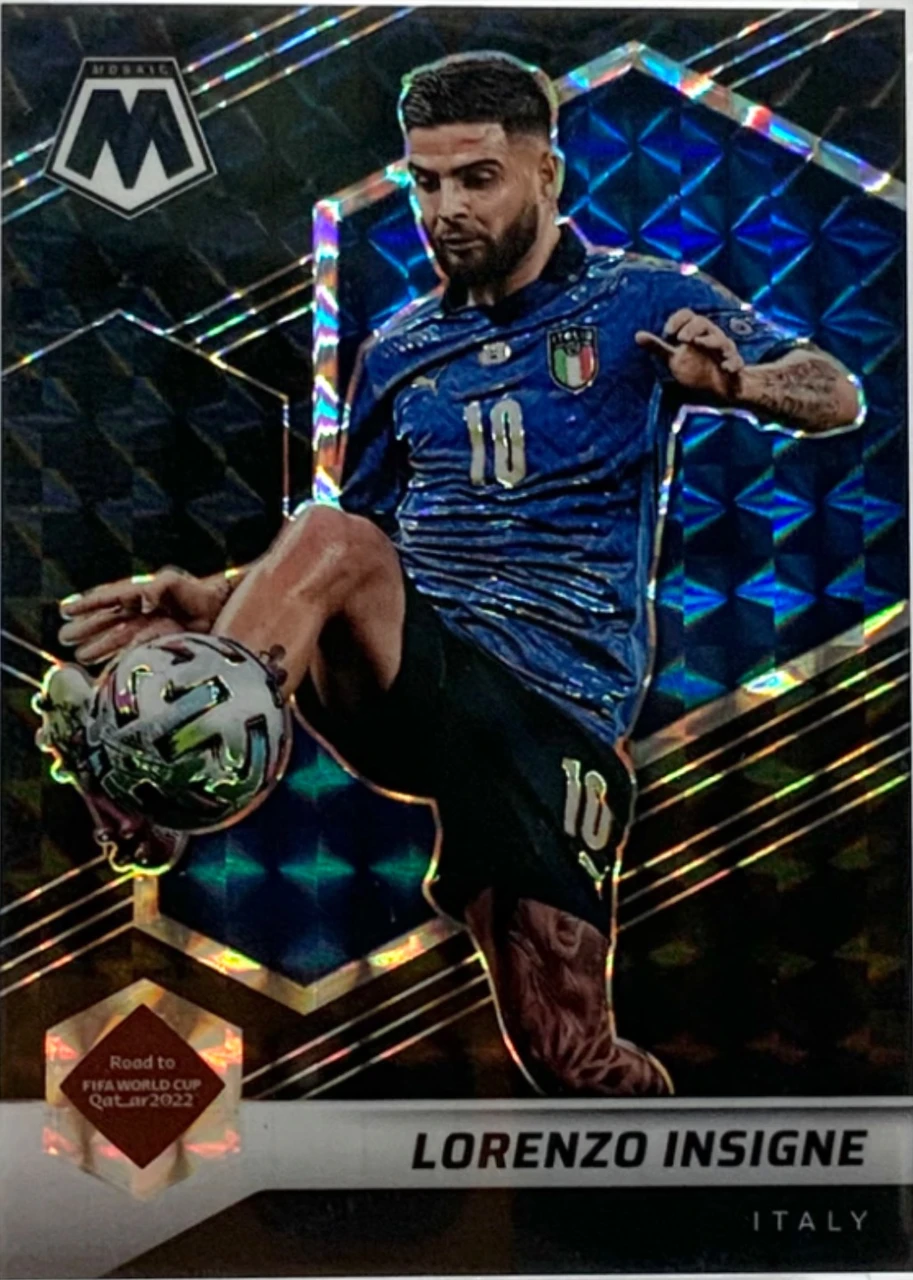 2021 Panini Mosaic Road to FIFA World Cup Lorenzo Insigne 1of1