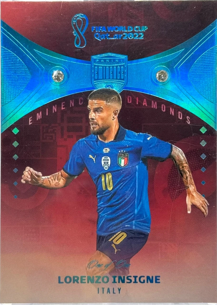 2022 Panini Eminence Lorenzo Insigne Eminence Diamonds