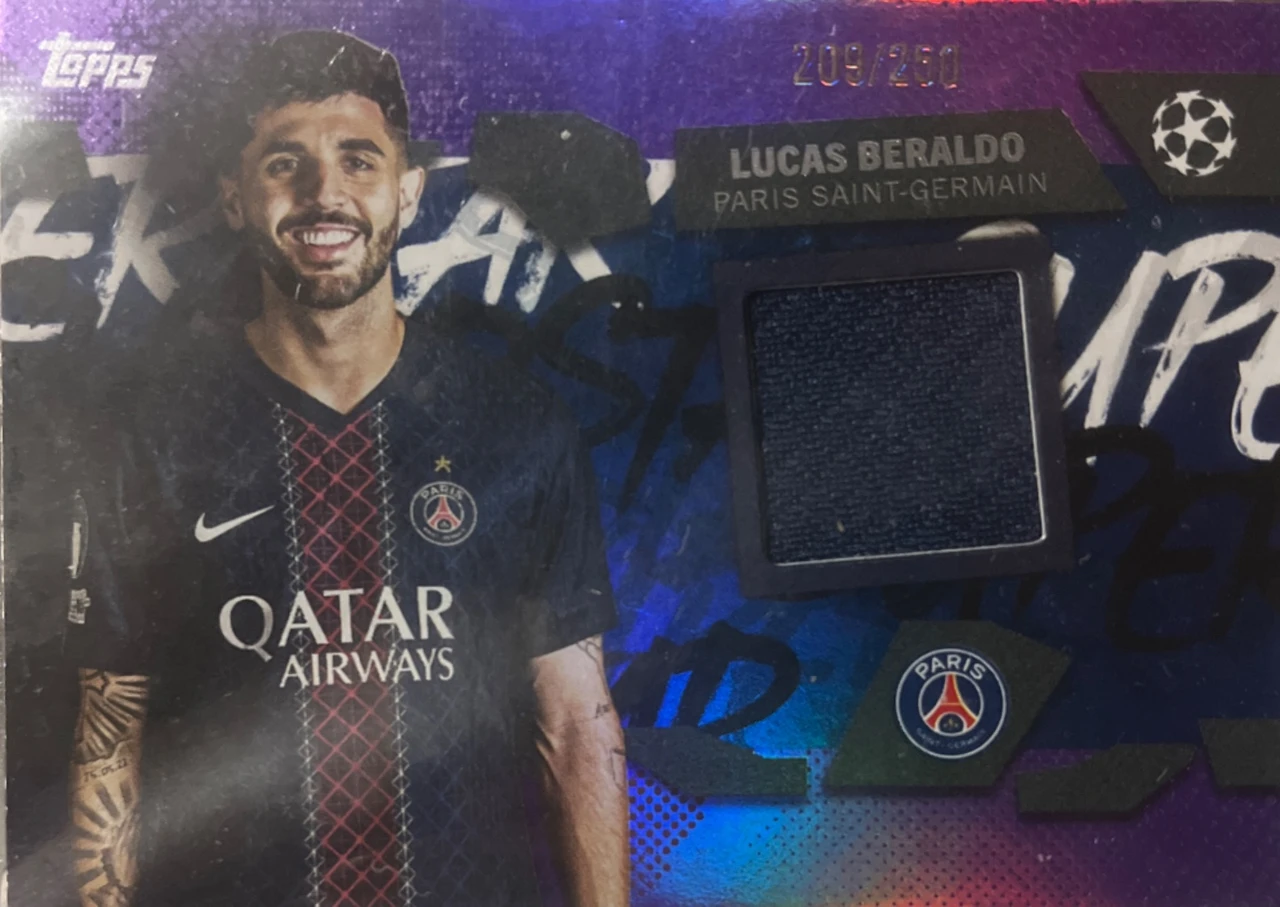 2025/26 Topps Superstar Relic Lucas Beraldo