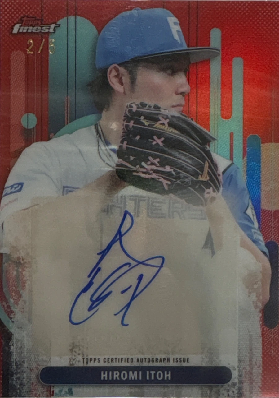 2025 Topps Finest NPB Hiromi Itoh Autograph