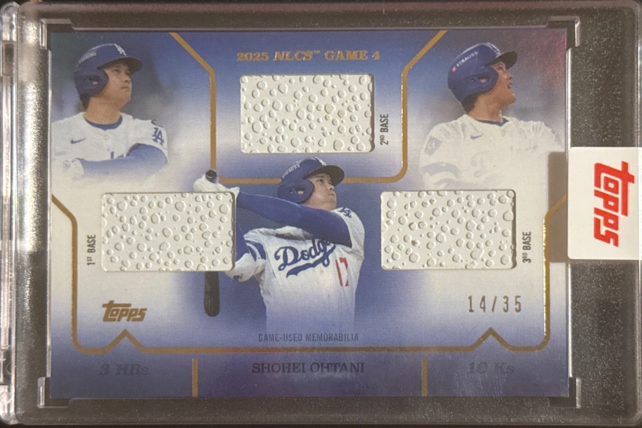 2025年 NLCS GAME4 10K3HR SHOHEI OHTANI RELIC