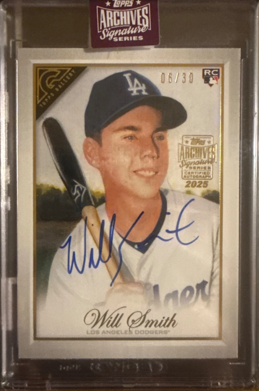 2025 Topps Archives Signature Series Will Smith