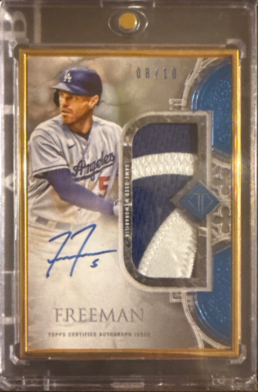 2023 Topps Transcendent Collection Freddie Freeman Auto Patch