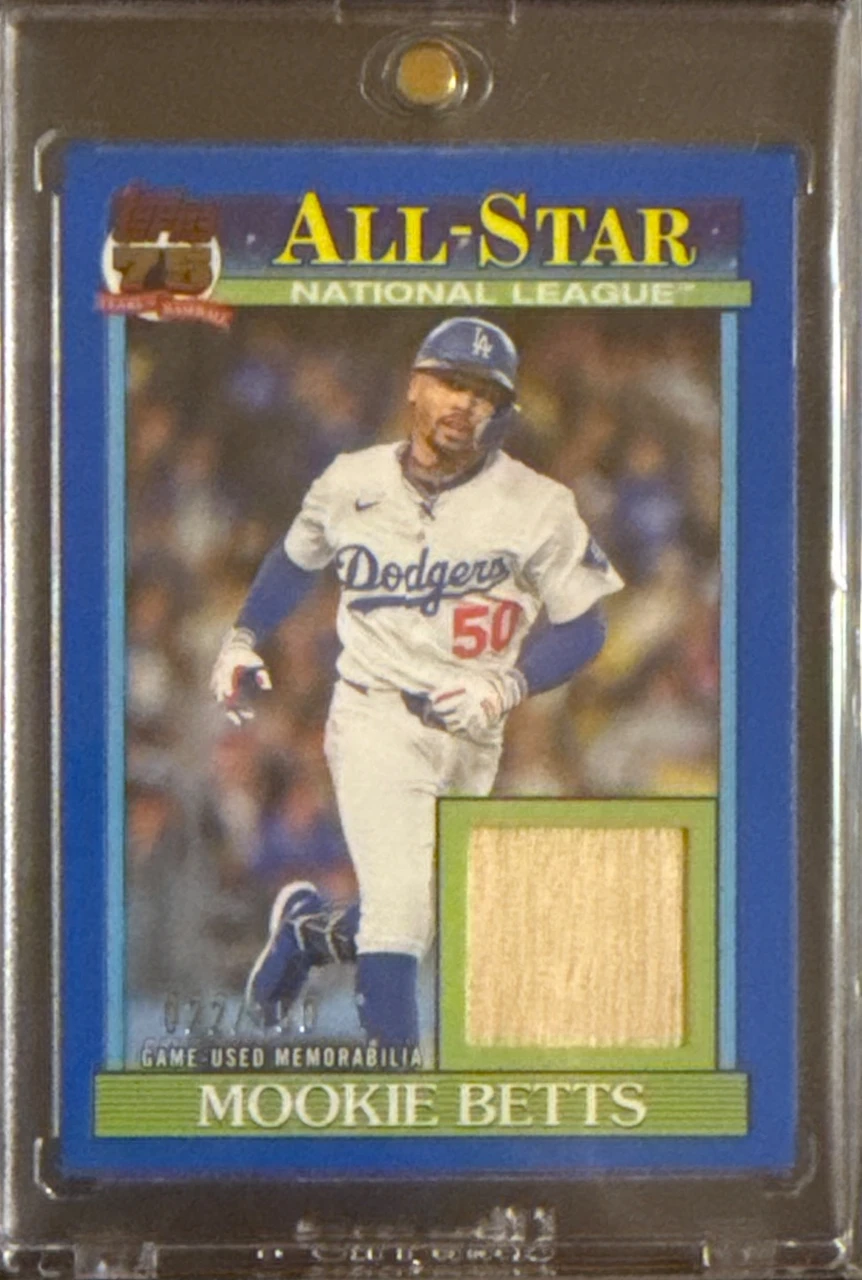 2026 Topps All-Star Relic Mookie Betts