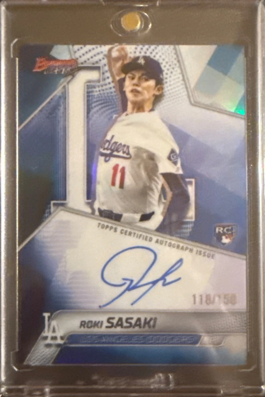 2025 Bowman's Best Roki Sasaki Autograph
