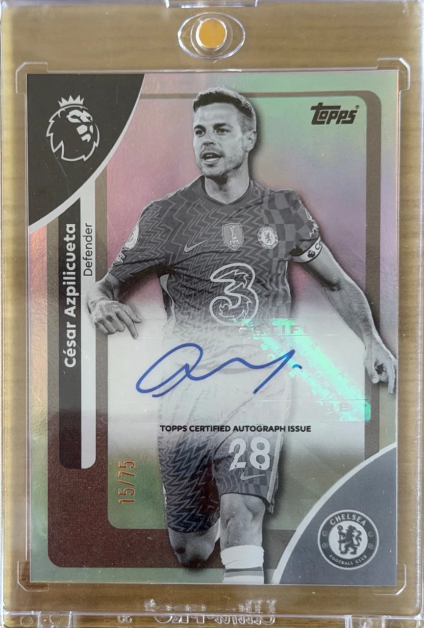 2025/26 Topps Premier League César Azpilicueta Autograph