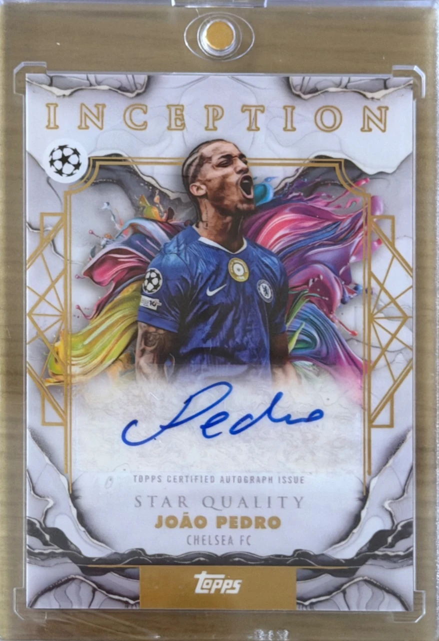 2025/26 Topps Inception Star Quality Autograph João Pedro