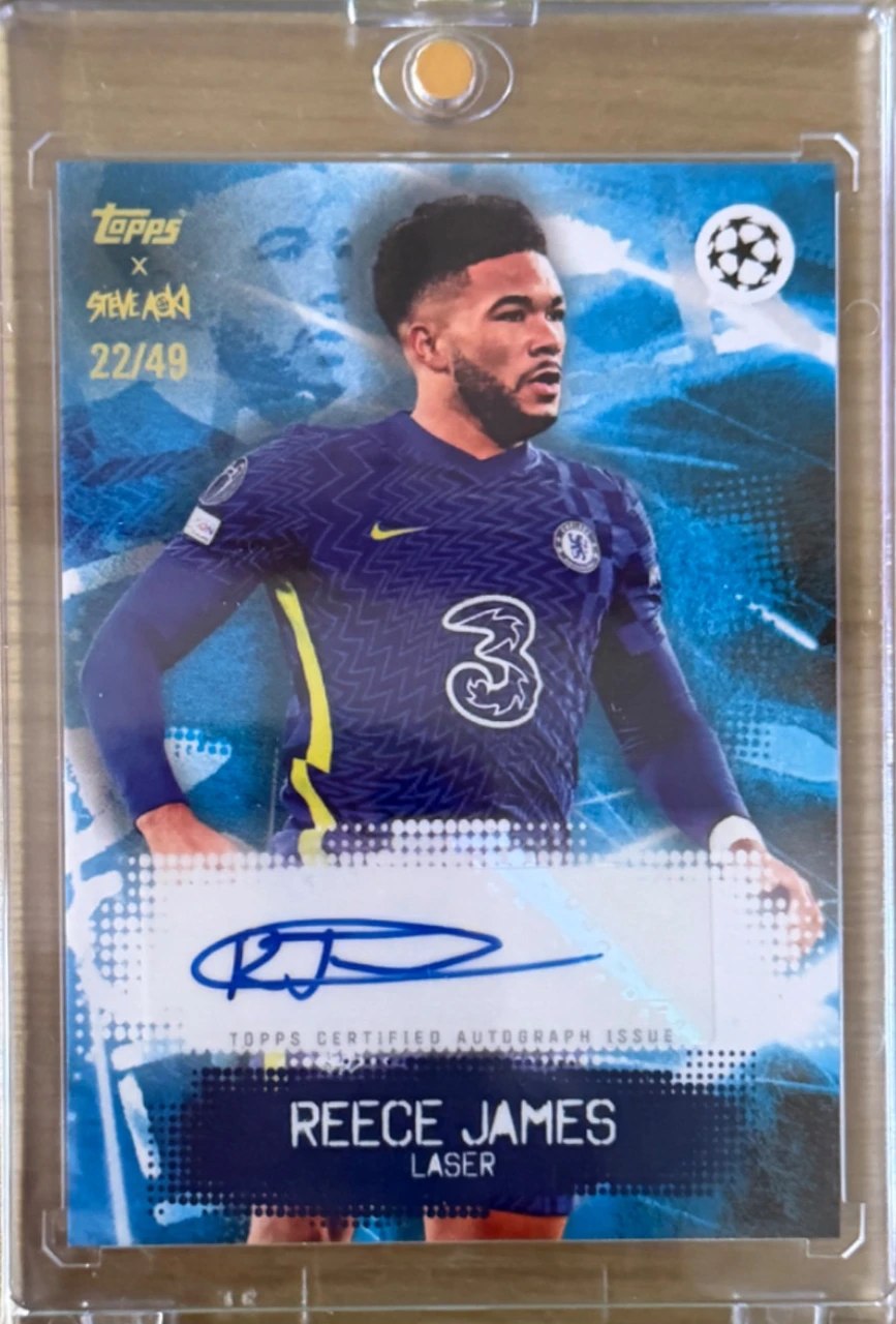 2022 Topps x Steve Aoki Reece James Autograph