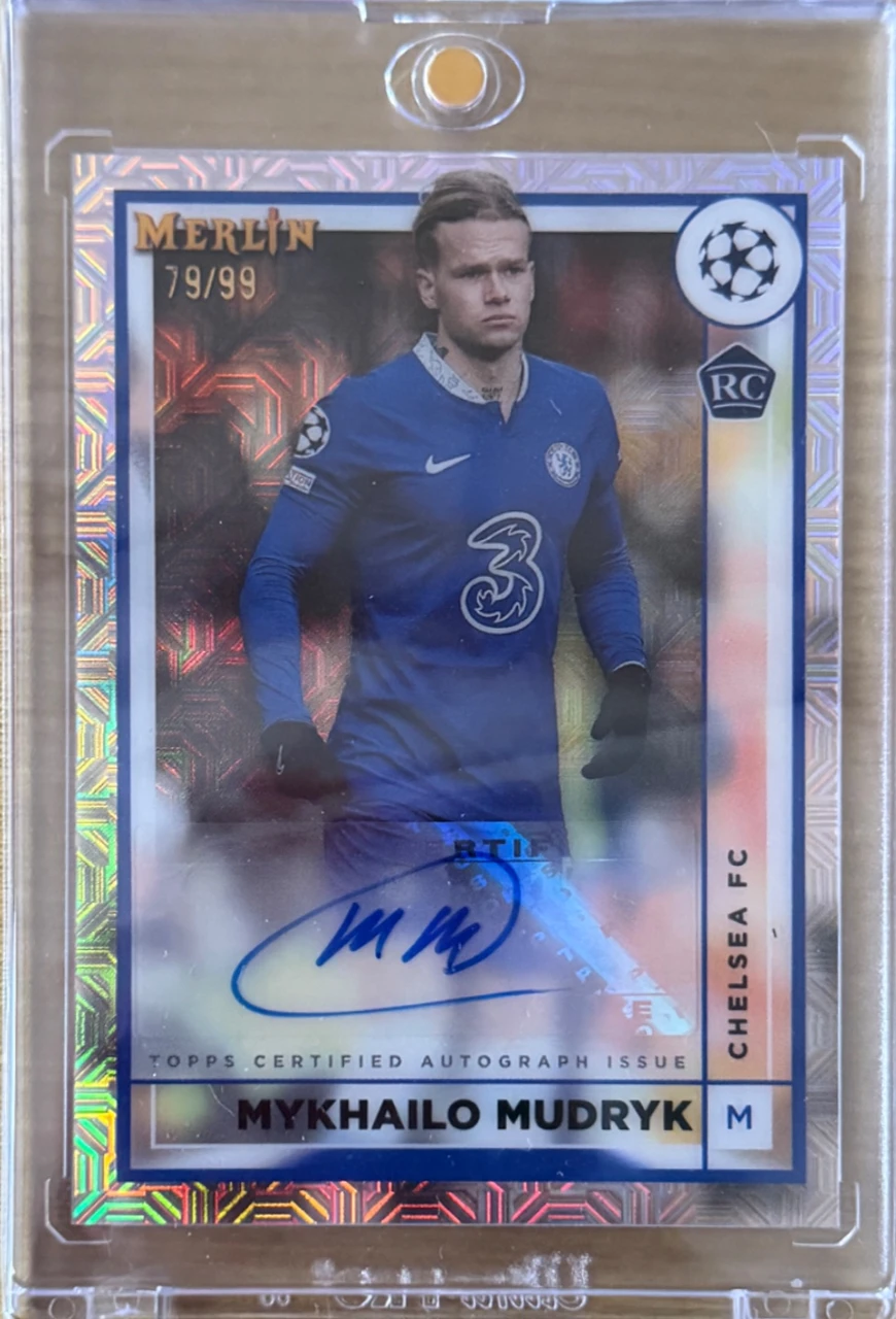 2022-23 Merlin Mykhailo Mudryk Autograph