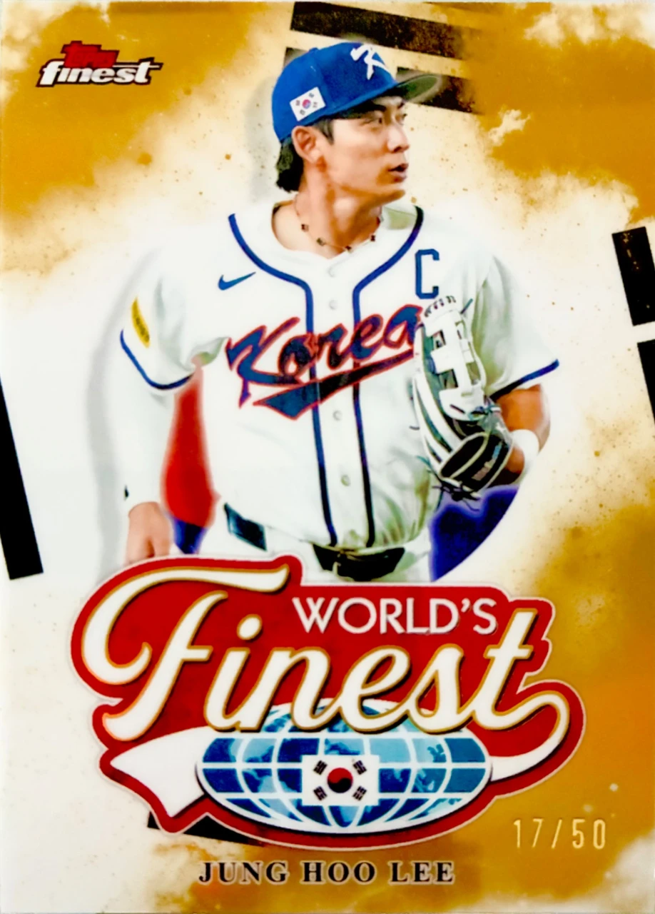 2026 Topps Finest World's Finest Jung Hoo Lee