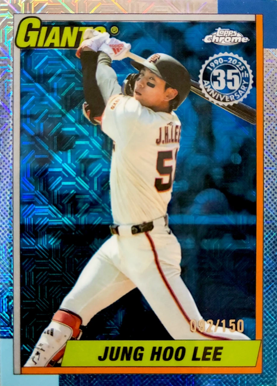 2025 Topps Chrome Jung Hoo Lee
