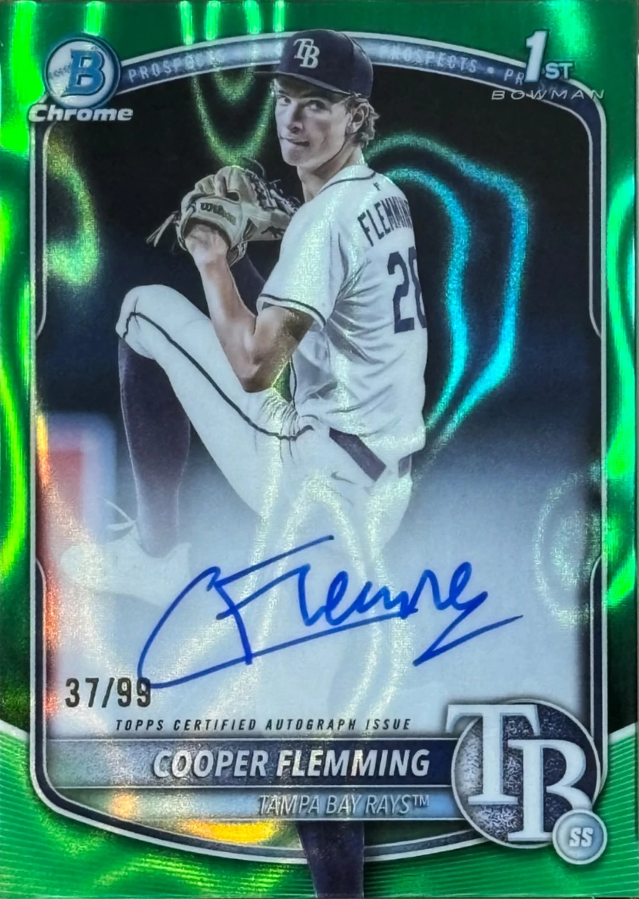 2025 Bowman Chrome Cooper Flemming Autograph