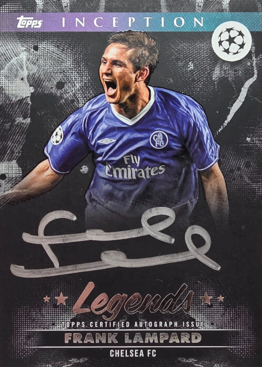 2024-25 Topps Inception Silver Signings Autograph Frank Lampard
