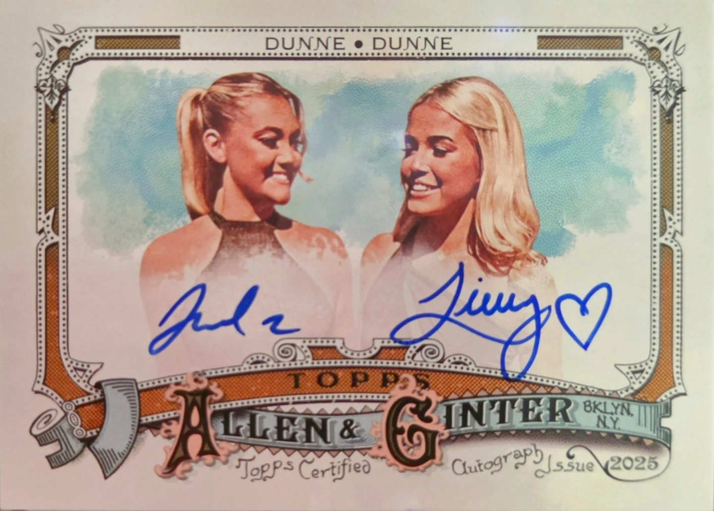 2025 Topps Allen & Ginter Dunne & Dunne Autograph