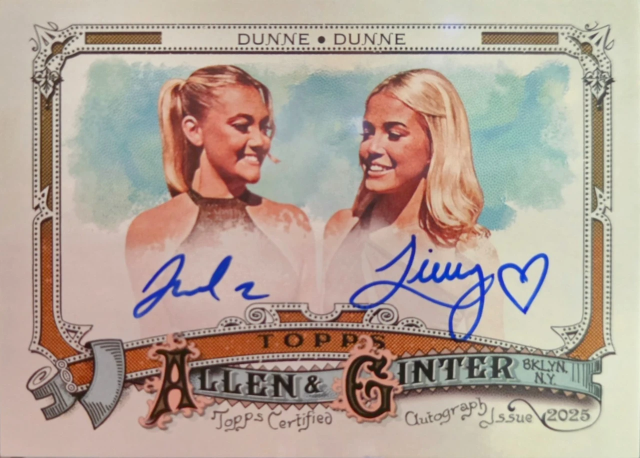 2025 Topps Allen & Ginter Dunne & Dunne Autograph