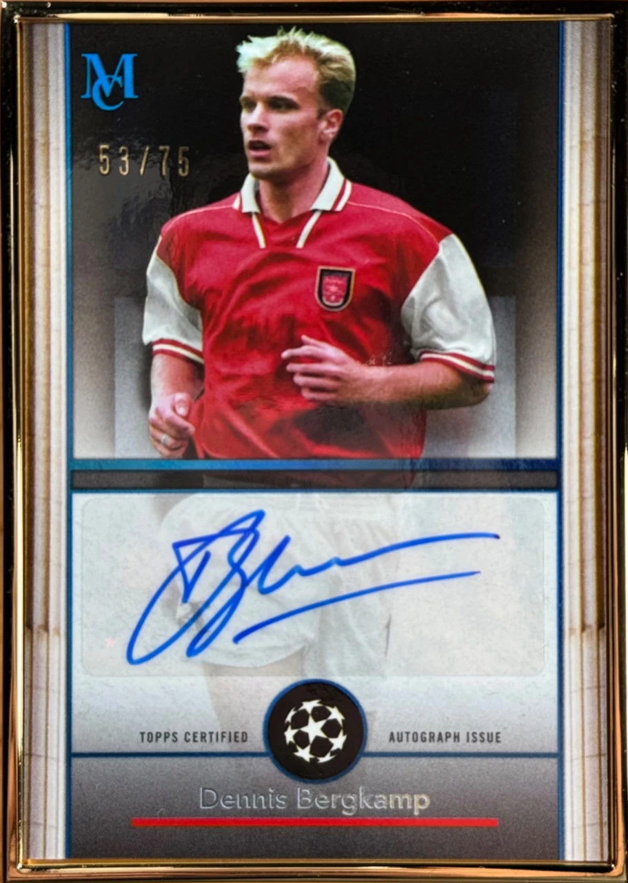 Dennis Bergkamp 2023 Topps Museum Collection