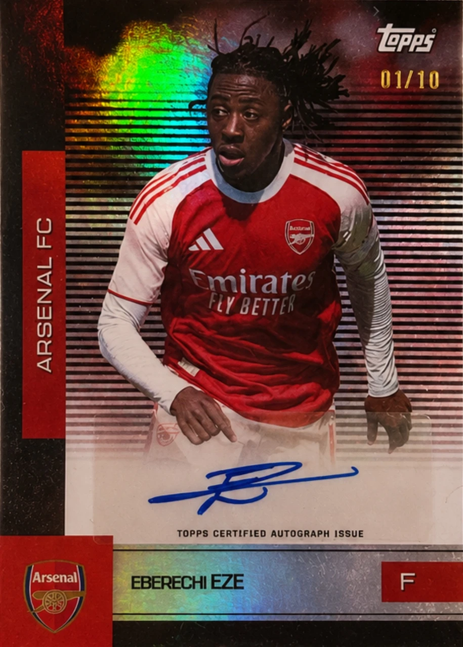 Eberechi Eze 🔥topps Arsenal tameset 01/10