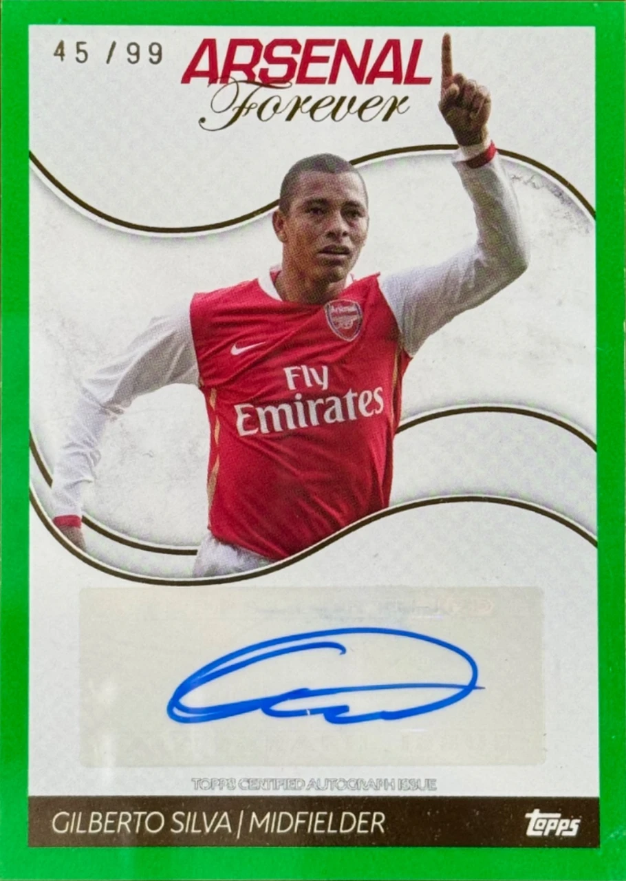Gilberto Silva🔥Topps Arsenal Forever